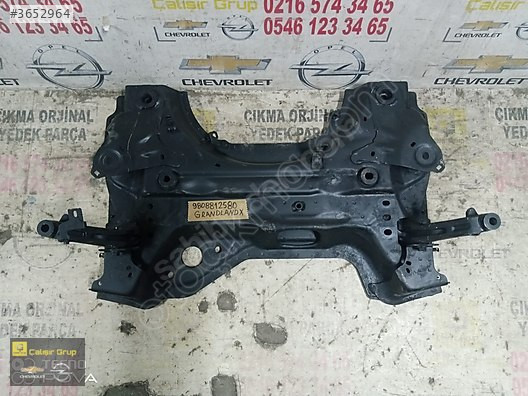 OPEL GRANDLAND X ALT TRAVERS OEM 9808812580ÇIKMA SÖKME YEDEK PAR