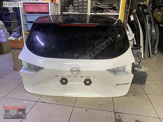 Nissan Qashqai 2022/24 J12 Bagaj Kapağı Beyaz Çıkma Parça