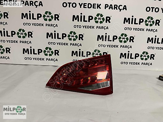 AUDİ A4 2008/2012 SAĞ İÇ STOP LEDLİ ORJİNAL 8k5945094b