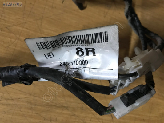 Nissan Qashqai Bagaj Tesisat 2007-2013