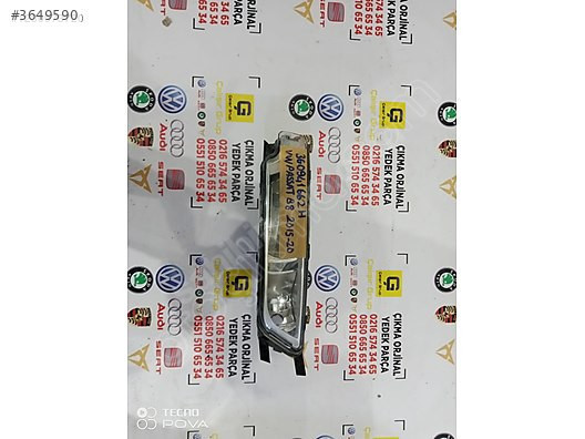VOLKSWAGEN PASSAT B8 SAĞ SİS FARI 2020-2023OEM3G0941662E ÇIKMA