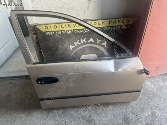 Ae101 Corolla Sağ ön Kapı Efsane Kasa Çıkma Orjinal