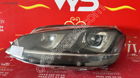 VW GOLF 7 U LED SOL ÖN FAR ORJ ÇIKMA OEM : 5G1941751