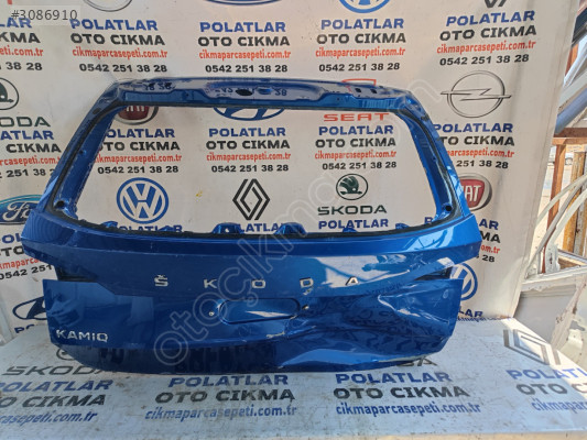 Skoda kamiQ bağaj kapağı orjinal göçük hasarlı