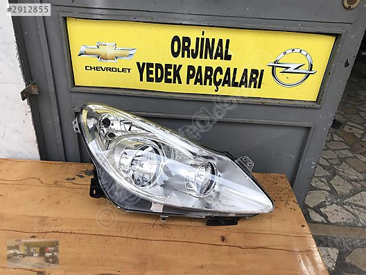 Opel corsa d çıkma sağ ön far ORJİNAL OTO OPEL