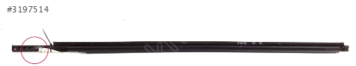 ÇITA CAM SIYIRICI FİTİL ÖN SOL DIŞ TOYOTA YARİS 06-11 68210-0D