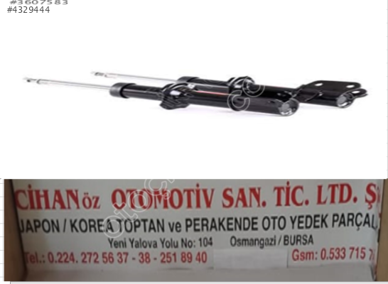 SUZUKİ SWİFT 1989-2004 ÖN AMORTİSÖR SAĞ SOL