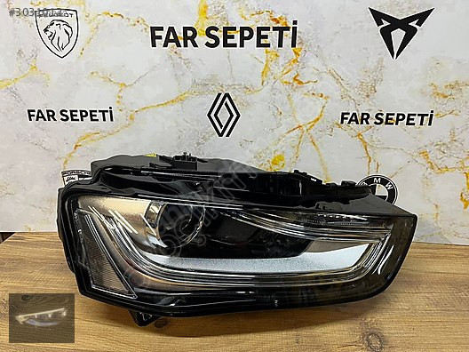 AUDİ A4 SAĞ FAR SIFIR 2012-2015 UYUMLU BEYİNLİ OEM:8K0941044C