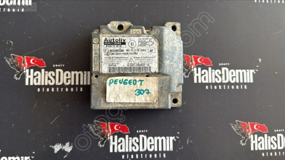 9653493380 603724900  PEUGEOT 307 AİRBAG BEYNİ