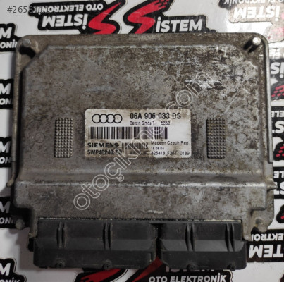 Audi A3 Motor Beyni 7.1A 06A906033DS 5WP4024003 BENZIN SIMOS 7.1