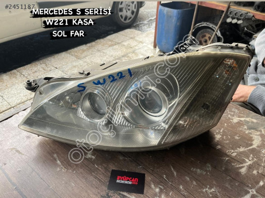 MERCEDES S SERİSİ W221 SOL FAR ORJINAL EYUPCAN OTO