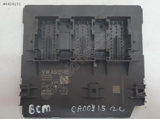 volkswagen caddy 2015 2.0 bcm beyni/modülü (son fiyat)