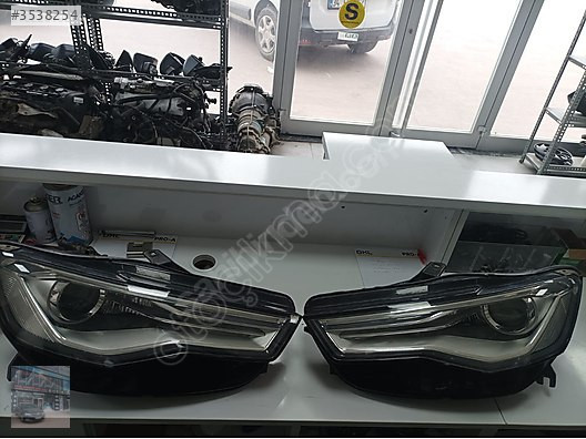 2015-2017 AUDİ A6 SAĞ SOL FAR DOLU HATASIZ ORJINAL