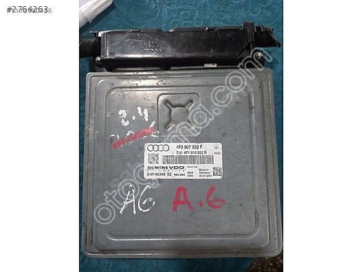 AUDİ A6 2.4 MOTOR BEYNİ 4F0907552F