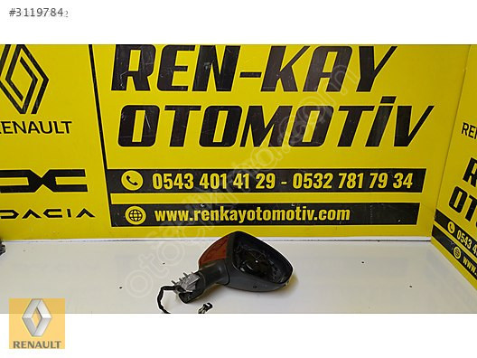 RENAULT CLİO 5 SAĞ AYNA ÇIKMA ORJİNAL PARÇALARI RENKAY OTOMOTİV
