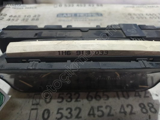 ÇIKMA VW GOLF 3 KİLOMETRE SAATİ GÖSTERGE SAATİ 1H6918033