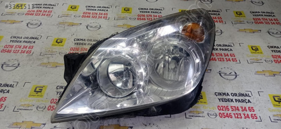 OPEL ASTRA H SOL FAR ÇIKMA SÖKME YEDEK PARÇA