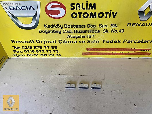 248804435R RENAULT CLIO 4 İÇ İKAZ ÇUBUĞU VE DİĞER PARÇALARI