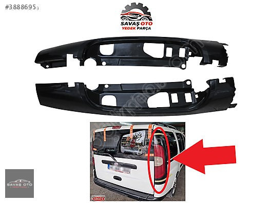 DOBLO 2 ARKA STOP LAMBASI PLASTİĞİ SAĞ SOL 2005+ TEK / ÇİFT KAPI