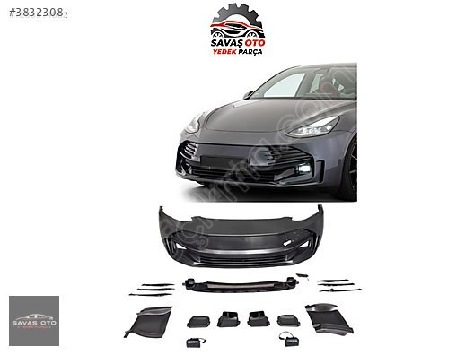 TESLA MODEL Y ÖN TAMPON SET STR TİP 2021 2022 2023 2024