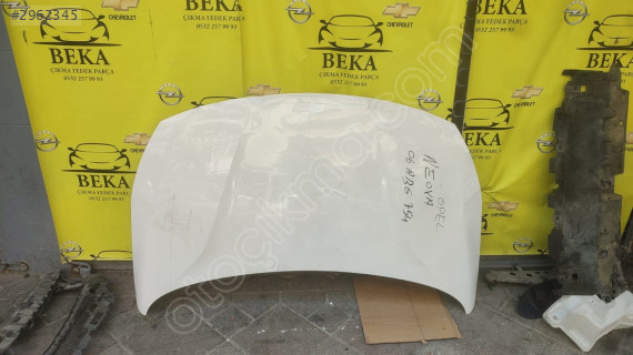 OPEL ASTRA KAPUT BEYAZ ÇIKMA ORJİNAL YEDEK PARÇA
