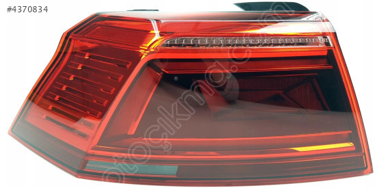 3G5945207F VW PASSAT 2020-2023 STOP LAMBASI DIŞ SOL KARARTILMIŞ