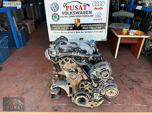 VOLKSWAGEN GOLF 3 1.6BENZİNLİ 100LÜK ÇIKMA MOTOR AFT