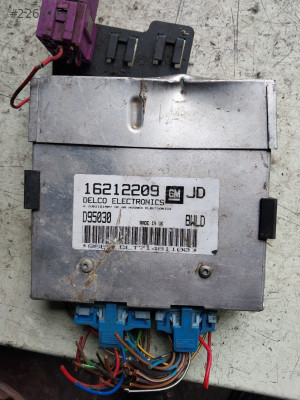 OPEL CORSA B ASTRA F MOTOR BEYNİ ÇIKMA ORJİNAL 16212209 JD