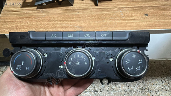 2013-2016 WV GOLF 7 KLİMA KONTROL PANELİ 5G0 907 426 AQ ORJ ÇIKMA