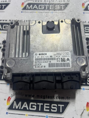 0281012528 PEUGEOT 206 MOTOR BEYİNİ 9664620780 EDC16C34