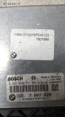 0281013537 7 807 828 BMW 3 SERİSİ E90 MOTOR BEYNİ