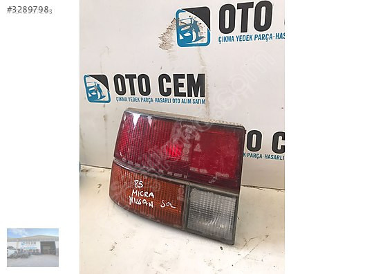 OTO CEM DEN ÇIKMA NİSSAN MİCRA SOL STOP (1985)