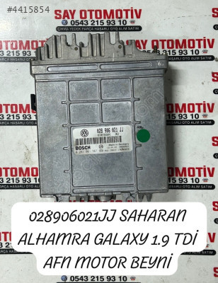 028906021JJ SHARAN ALHAMRA GALAXY 1.9 TDİ AFN MOTOR BEYNİ