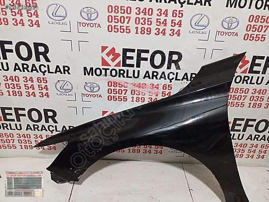 HONDA ACCORD ORJİNAL ÇIKMA SOL ÖN ÇAMURLUK 20-22