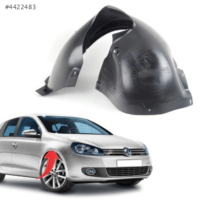 5K0805978 GOLF6  2009-2011 ÇAMURLUK DAVLUMBAZI ÖNÜN ARKASI SAG