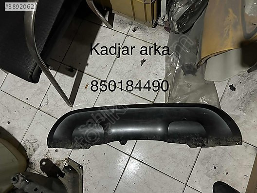 Kadjar arka tampon kaplama çıkma ORJİNAL 850184490R