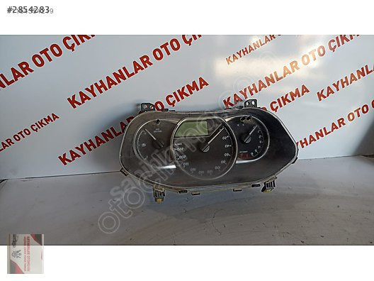 TOYOTA YARİS GÖSTERGE SAATİ KAYHANLAR OTO ÇIKMA 
