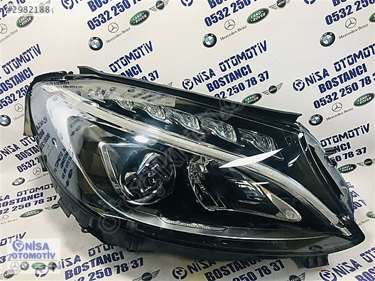 MERCEDES C SERİSİ C180 KASA MAKYAJSIZ XENON SAĞ FAR AMG ORJ