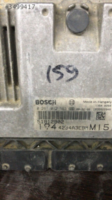 0281012963 FIAT CROMA- ALFA ROMEO 159  1.9 JTD MOTOR BEYNİ