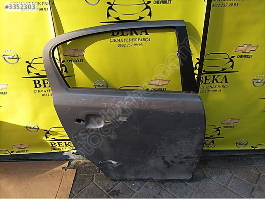OPEL CORSA D SAĞ ARKA KAPI FÜME ÇIKMA ORJİNAL YEDEK PARÇA