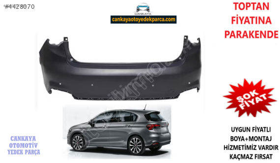 FİAT EGEA HB ARKA TAMPON SIFIR 2014 SIFIR-735679532