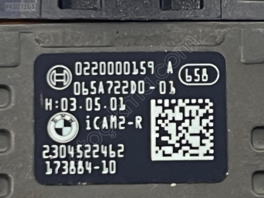 5A1BC30 66556997231 0220000159 BMW 3 G20 G21 GERİ GÖRÜŞ KAMERASI