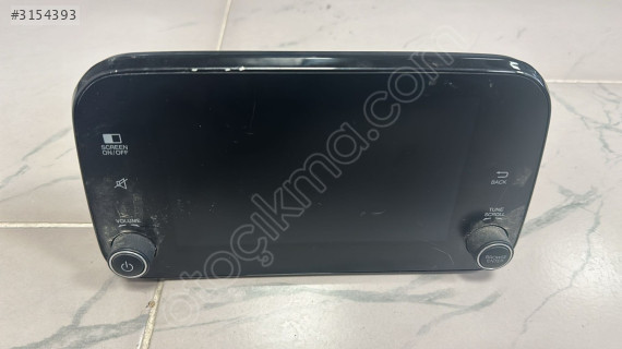 2016-19 MODEL FİAT EGA ORJ ÇIKMA EKRAN MULTİMEDİA