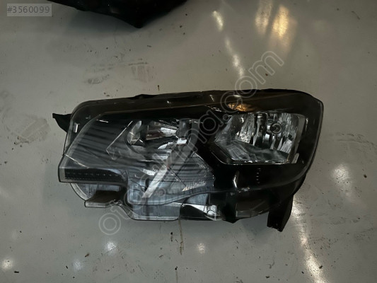 Peugeot rifter sol ön far çıkma