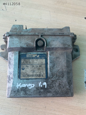 Renault kangoo 1.9 motor beyni 7700104956