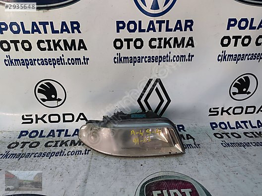 Audi A4 99 2001 ön sağ far orjinal