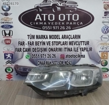 KIA Soul İçin Orjinal Citroen Cylesse Sol Ön Far