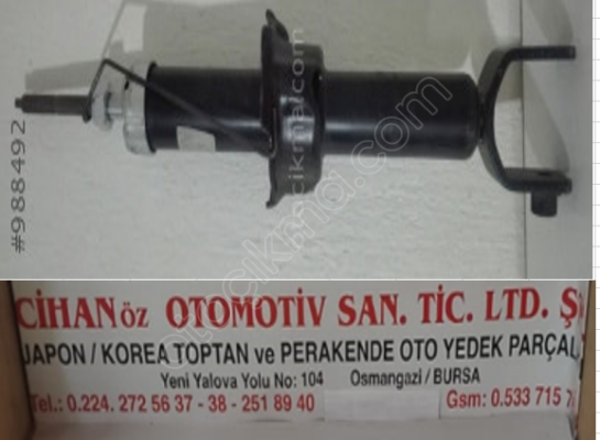 Honda Accord Ön Sağ Amortisör 1996 1998
