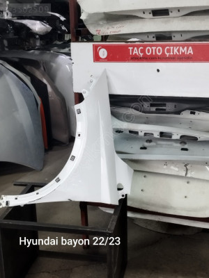 Hyundai bayon çıkma sol ön çamurluk