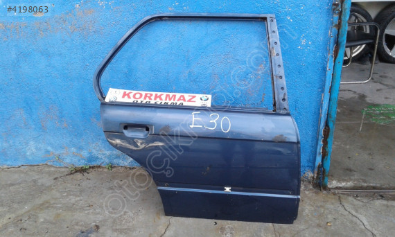 BMW 3 KASA 316 318 320 325 330 E30 SAG ARKA KAPI